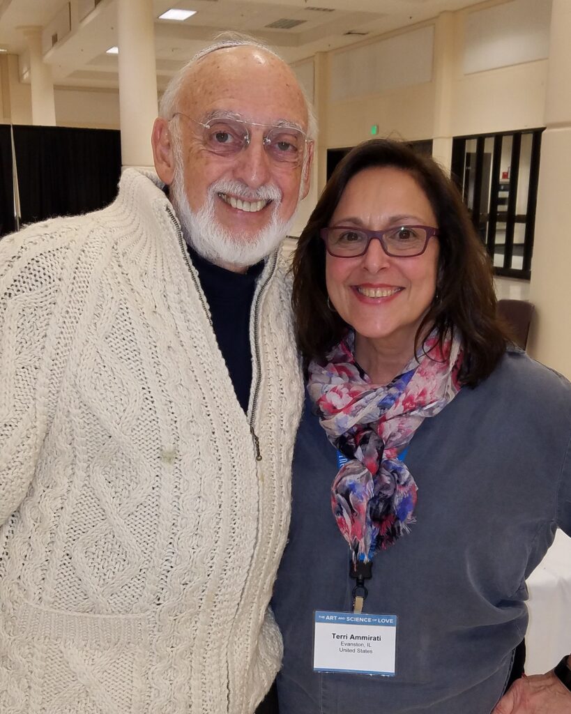 Our certified Gottman therapist and practice owner Terri Ammirati with John Gottman.